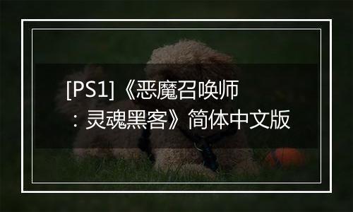 [PS1]《恶魔召唤师：灵魂黑客》简体中文版