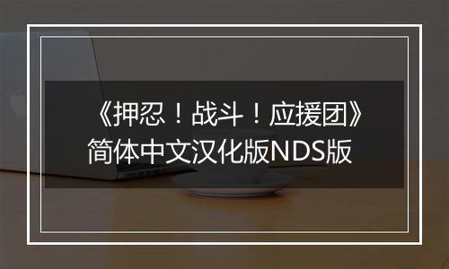 《押忍!战斗!应援团》简体中文汉化版NDS版