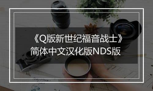《Q版新世纪福音战士》简体中文汉化版NDS版