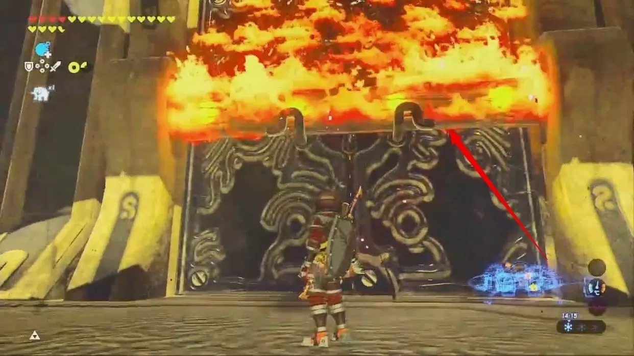 塞尔达传说蜥蜴神兽怎么过?火神兽全流程攻略