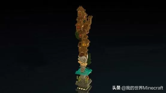 迷你世界的古风塔楼,迷你适合登高的高塔建筑
