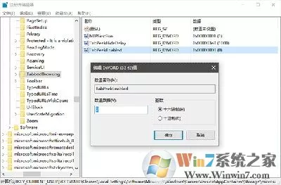 Win10系统Edge浏览器标签页打开/关闭预览功能的方法