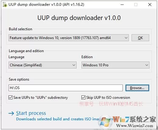 可下载所有Win10 ISO镜像包括最新预览版和更新补丁工具(UUP dump downloader)