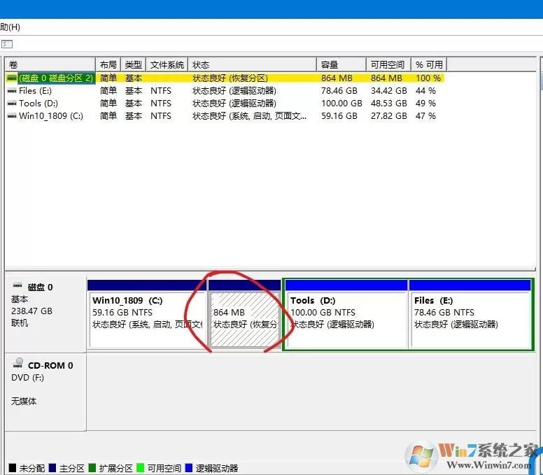 Win10升级后多出来的恢复分区如何删除？2个恢复分区如何删除一个