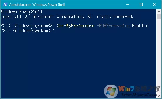 Win10禁用/启用Defender的 PUA (PUP) 保护的操作方法