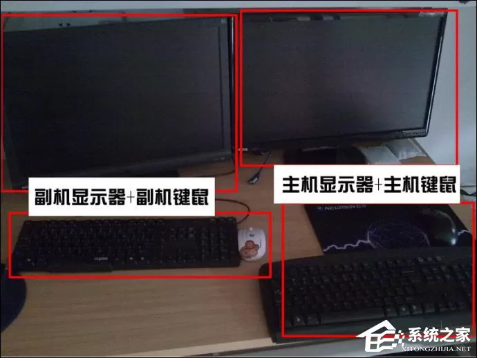 电脑一拖二教程:一台主机两个显示器看电影玩游戏两不相误