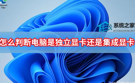 怎么判断电脑是独立显卡还是集成显卡？