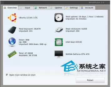 Linux下统计数据软件WhatPulse使用指南