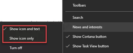 Win10 21H1怎么开启/启用新闻和兴趣功能?