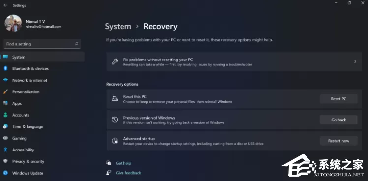 Win11怎么退回Win10?Win11还原至Win11教程