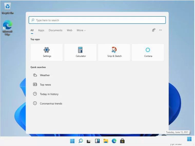 Win11怎么隐藏菜单栏？win11快速隐藏搜索图标的技巧