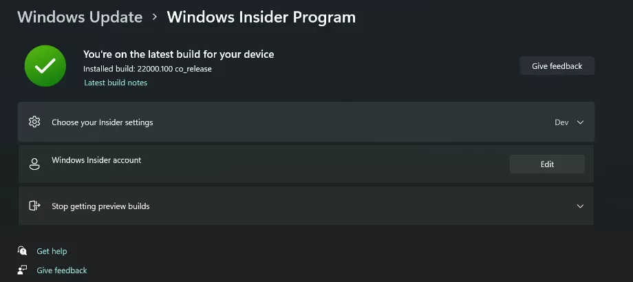 Windows11预览体验计划无法选择渠道怎么办?