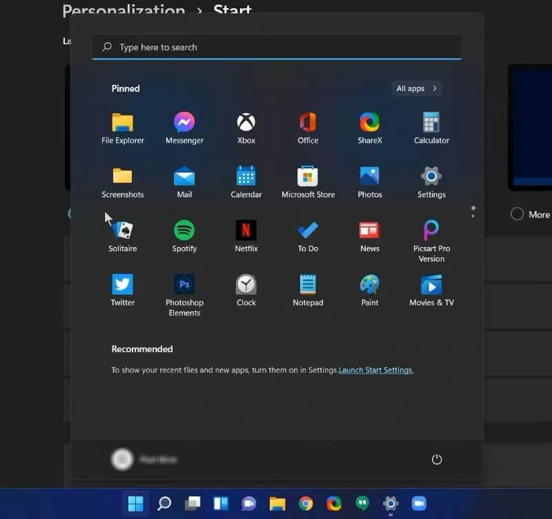 如何在Windows11开始菜单中固定更多应用?