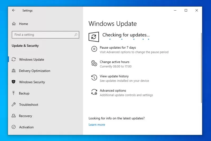 检查Windows更新没有出现Win11怎么办?获取Win10更新推送