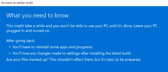 Windows11回退不了怎么办?Win11退回Win10教程
