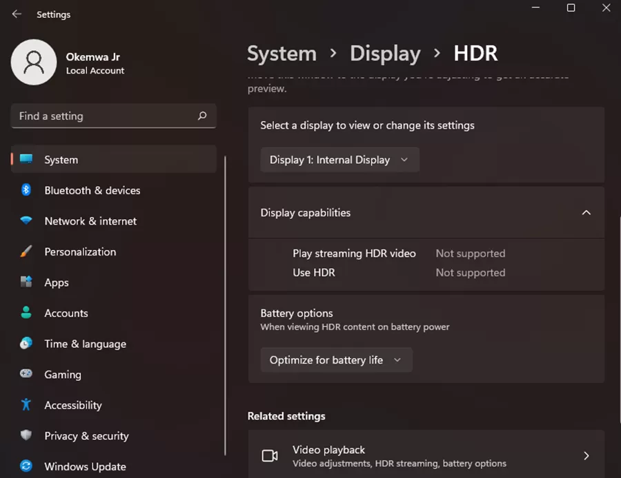 自动HDR在Windows 11中不起作用?修复方法介绍