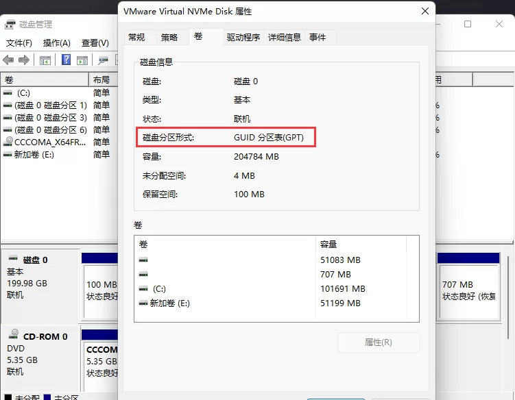 怎么查看分区格式?Win11看磁盘分区形式的方法