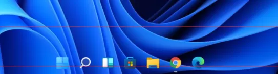 Win11透明任务栏有一条黑线怎么办？Win11透明任务栏有...
