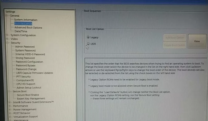 Dell戴尔进入新版bios设置u盘启动教程