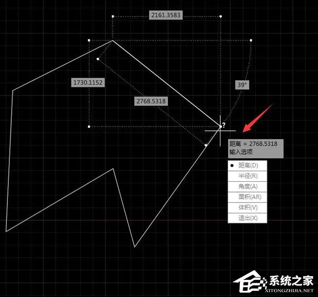CAD中怎么测量面积、距离?CAD测量面积和距离的命令是什么?
