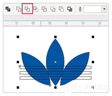 cdr如何绘制阿迪logo?cdr绘制阿迪logo的方法步骤