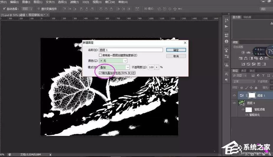 PS如何为图片制作黑白影印效果?PS何为图片制作黑白影印效果的方法