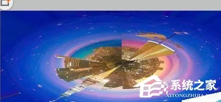 Adobe Photoshop怎么查看极坐标的位置?