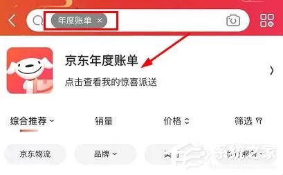 京东app如何搜索查看2019年度账单？京东app查看2019年度账单的方法