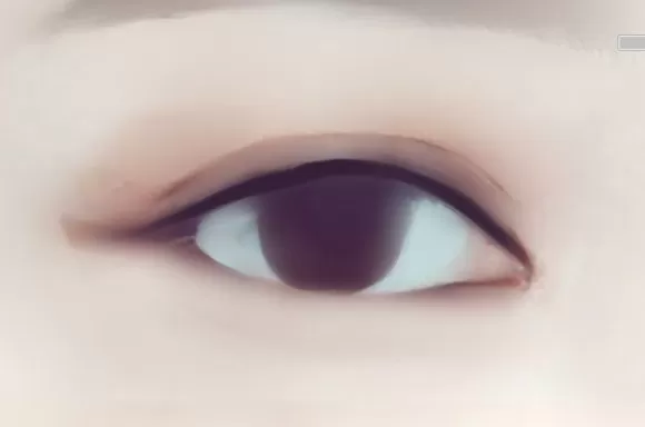 如何在ps结合sai转手绘眼睛?