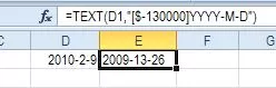 Excel2010中如何将公历改为农历?公历改为农历的方法