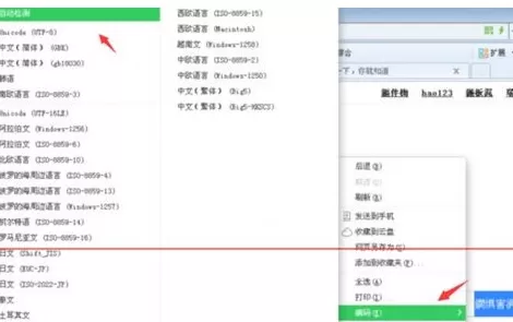百度浏览器打开出现乱码如何解决?