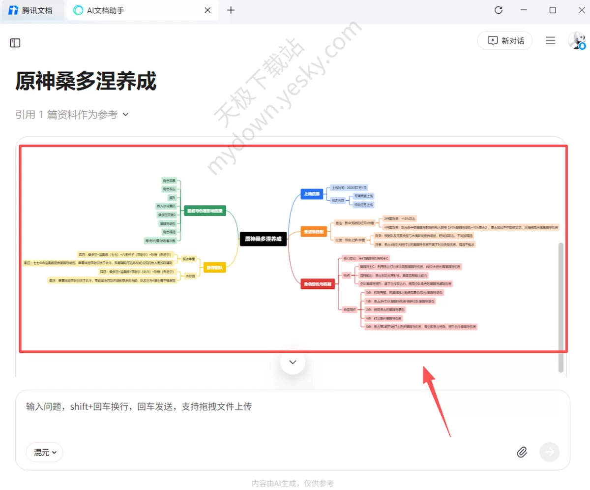 腾讯文档怎么一键生成思维导图_效果好吗