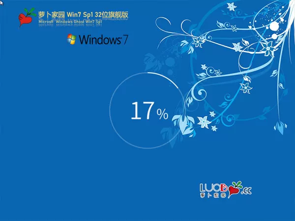 萝卜家园 GHOST Win7 64位 旗舰版 V2024